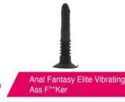 https://www.pinkcherry.com/products/anal-fantasy-elite-vibrating-ass-f-ker (PinkCherry US)nhttps://www.pinkcherry.ca/products/anal-fantasy-elite-vibrating-ass-f-ker (PinkCherry Canada)nn Combining two anal-pleasing faves into one ingeniously simple toy, Anal Fantasy&#39;s Elite collection presents the Vibrating Ass F**ker to you and your backdoor cravings. The lifelike black silicone shaft not only vibrates in 11 speeds and pulsation modes, but it thrusts, too!nnFixed to the bottom of the F**ker, a