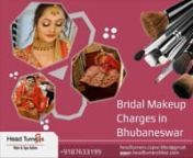 Call-8763319916 Assuming that you are inhabiting Bhubaneswar and looking through on the web about the Bridal makeup charges in Bhubaneswar, then, at that point, you ought to come into the site of Headturnersbbsr.com . We are truly unparalleled in estimating on the grounds that our only witticism is to upgrade the magnificence of a lady of the hour than carrying on with work without feelings. We grasp the significance of your big day or any valuable second, so we with our master group make a poin