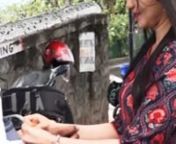 ADAH SHARMA ON THE STREETS OF MUMBAI AS SHE TIES SNEH RAKHI ON THE WRISTS OF AUTO BHAIYAS AT BANDSTAND AUTO STAND from rakhi sharma