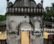 Jhowdia Shahi Mosque, located in Kushtia, Bangladesh, is a remarkable architectural gem that showcases the rich heritage of the region. This historic mosque is renowned for its striking Mughal-inspired design, characterized by intricate terracotta ornamentation and elegant domes. The mosque&#39;s imposing central dome and its stunning minarets immediately capture one&#39;s attention. Its interior, adorned with stunning calligraphy and ornate frescoes, reflects the artistic craftsmanship of the bygone er
