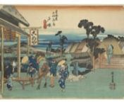 ２０２３年１２月１７日配信nnn戸塚宿は、東海道の要所に位置し、江戸から京都への旅人たちが立ち寄る重要な地点でした。浮世絵に描かれた戸塚では、宿場町らしい風情豊かな街並みや、古い宿舎、商家が描かれています。広重の筆によって描き出された建物や路地、そして人々の様子は、当時の賑やかな様子を伝えています。nnまた、戸塚は海に近い場所でもあり、漁