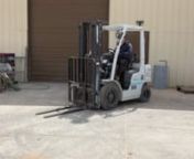 UNICARRIERS AMERICAS MP1F2A25DV ROUGH TERRAIN FORKLIFT SN P1F2-9H25826 from sn dv