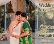 Tambram Wedding Montage | Vishalini & Aniruddh Iyer | AVM | Candid Video by Bhalajephotography.com from vishalini