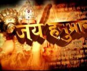 Jai Hanuman is mythological TV serial, it was very old TV serial, videofootage was very bad to make re-launch promo, we used still frame to make this promo.