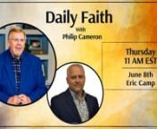 On Daily Faith, we&#39;re joined by Pastor Eric Camp from Collective Church, Pascagoula, MS. Now a candidate for State Representative in House District 111, Pastor Camp is committed to guiding with integrity and awakening unity, realizing WE are the people.nnAs our nation faces turbulence, we need leaders rooted in Christian values, those unbent by society. Our nation is in turmoil, and this critical moment calls for resistance against wickedness and the restoration of God’s will. The church once
