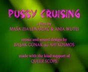 What would cruising among lesbians look like? Cruising seems to be a normal part of the gay culture and we all know scenes from famous gay films where men cruise in parks or other public spaces. At the same time, cruising is barely practised among lesbians. Why? Pussy Cruising tackles this topic in a humorous way and takes you on a flirtatious journey between vibrant fantasy and mundane reality.nnQueer Satire / 7 min 30 sec / Germany / 2021nContact: atypical.lens@gmail.comnInstagram: @pc_queer_f