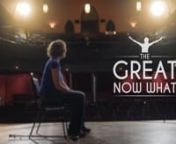 Join us at www.thegreatnowwhat.comnnMusicnnAn empty chair sits on an empty theater stage looking out over an empty audience.nnText:nIn the USAnSomeone has a stroke every 40 seconds.nnText:nStroke kills 2x as many women as breast cancer. nn[A young white woman walks with a cane into the frame, sits on the chair, and turns her head to look out over the empty audience.]nnText:nThere are over 7 million stroke survivors. nnText:nOnly 10% of them make a full recovery.nnText:nAs a resultnStroke is the