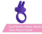 https://www.pinkcherry.com/products/dual-rockin-rabbit-vibrating-cock-ring(PinkCherry US)nhttps://www.pinkcherry.ca/products/dual-rockin-rabbit-vibrating-cock-ring(PinkCherry Canada)nnnHoney, I Shrunk The Vibrator! Is something dorky but lovable inventor Wayne did NOT say in our favorite/the only accidental shrinking comedy of &#39;89. Yeah, we&#39;re old. But, if he had figured out that his shrinking machine worked prior to turning his kids and some neighbors into teeny tiny versions of themselves