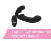 https://www.pinkcherry.com/products/ergo-fit-twist-inflatable-vibrating-strapless-strap-on (PinkCherry USA)nhttps://www.pinkcherry.ca/products/ergo-fit-twist-inflatable-vibrating-strapless-strap-on (PinkCherry Canada) nnOn the subject of strapping on one, let us paint you a picture! You&#39;ve been lucky enough to have been on either side of a fantastic strap-on session, and you know that it almost always adds up to an unforgettable time. Maybe though, you&#39;ve been craving a little more in the shared