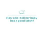 How To Get A Proper Breastfeeding Latch | baby gooroo from correct breastfeeding