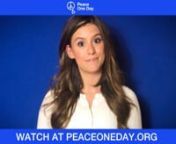Words of Peace from Actress and Artist Madisyn Shipman reading ‘Opportunity’ by Berton Braley. Visit peaceoneday.org for more information about the show.