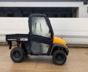2014 JCB Workmax 800D 4WD Diesel Utility Vehicle, Full Cab (589 Hours) - FN64 LKD - JCBWM4X4T01630709nn140277485