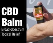 Hammer CBD Balm is fantastic for helping alleviate aches and soreness, and for providing effective support for numerous skin afflictions such as itchiness, skin flare-ups, rashes, including heat rashes.nnA superb carrier agent—medium-chain triglycerides (MCT)—helps maximize skin penetration, which means that a little goes a long way to provide effective relief. Lavender and Eucalyptus essential oils also act as carriers for the phytocannabinoid-rich hemp oil, while imparting a subtly pleasan