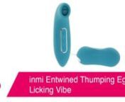 https://www.pinkcherry.com/products/inmi-entwined-thumping-egg-licking-vibe (PinkCherry USA)nhttps://www.pinkcherry.ca/products/inmi-entwined-thumping-egg-licking-vibe (PinkCherry Canada)nnIt is properly hot today, finally! Speaking of heat, we can think of something else that&#39;s hot. Orgasms! And we can also think of something that helps lots of people have orgasms -clitoral and outer sweet spot stimulation! Yes, that was a bit of a roundabout journey to our sex toy of the hour, but hey, we go