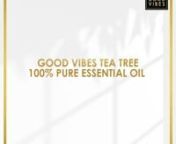 Tea Tree 100% pure Essential Oil from essential oil