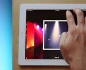 A quick look at the new CoverFlow gestures in Luminair for iPad v2.
