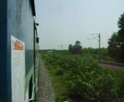 1019 CSTM - BBS Konark Express crossing the 8645 HWH - HYB East Coast Express between Khammam and Madhira stations on the WL - BZA Route.