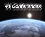 The Universal House of Justice organized 41 Conferences around the world for the Bahá&#39;í Community to consult about their achivements and plans.