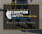 Explains how and why electromagnetic locating works in terms the layman can understand. Covered topics include the transmitter and receiver as well as signal frequency and methods of connection.nnVisit ww.ExcavationSafetyUniversity.com to order and to see other resources available for protecting &amp; maintaining oru buried infrastructrue.
