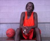 Gabriel Matur Thiongkol escaped war in Sudan, lost his mother in a Kenyan refugee camp and came to Australia with his brothers and sister at 17 years old.nnHe now lives in Lismore NSW, delaying his dream of becoming a professional basketballer to support his siblings.