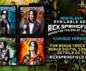 Full 12 song preview of Rick Springfield&#39;s new album, &#39;Songs for the End of the World&#39;.nnTracklisting:nTrack Listing:n1. Wide Awaken2. Our Ship&#39;s Sinkingn3. I Hate Myselfn4. You &amp; Men5. Gabrieln6. A Sign of Lifen7. My Last Heartbeatn8. Joshuan9. Love Screws Me Upn10. I Found Youn11. Depravityn12. One Way StreetnnGet details and visit the interactive web site for the album at:http://www.rickspringfield.comnn&#39;Songs For The End Of The World&#39; is the brand new studio album by one of music&#39;s mos
