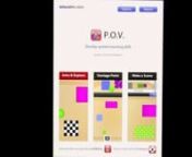 P.O.V. is designed for all learners age 8-18. Advanced 6-7 year olds may also benefit from using the app, as well as adults who are “directionally challenged.” nnFor best results the exercises should be done on a regular basis. The activities are designed to be repeatable and engaging, and when used on a regular basis will help spatial reasoning skills improve.nnThe automatic tracking and reporting feature makes it easy for parents, teachers and therapists to identify time on task and progre