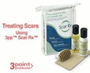 The Scar Rx kit contains one Gel Mate silicone gel sheet to smooth and soften scar tissue, 1 SkinSational brush to massage scar tissue, improve blood flow and loosen adhesions under the skin, plus organic oil and lotion to moisturize the scar tissue. Use after the scar from an injury or surgery, e.g. Cesarian section, knee surgery, carpal tunnel surgery, has healed. This convenient kit from 3-Point Products for reducing scars contains a combination of products for maximum benefit by speeding up