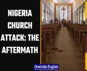 22 people were killed and 50 injured when a group of gunmen opened fire on worshippers in the village of Owo in the south of Nigeria. &#60;br/&#62; &#60;br/&#62;#Nigeria #Church #Owo &#60;br/&#62;