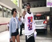 #Prateik Babbar And #Sayani Gupta Spotted Outside #Harman Baweja Office As He Begins The Prepration For Their Next Project