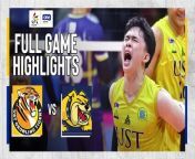 UAAP Game Highlights: UST Golden Spikers score repeat over NU Bulldogs from tvu hu nu