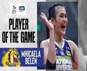 UAAP Player of the Game Highlights: Bella Belen provides the bite for Lady Bulldogs vs. Tigresses from titty lady 3gp