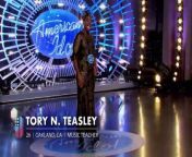 Tory N. Teasley auditions for American Idol in front of Judges Luke Bryan, Katy Perry and Lionel Richie with a wild song by CeeLo Green. &#60;br/&#62;