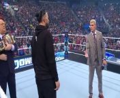 Roman Reigns to come face-to-face with Cody Rhodes on SmackDown&#60;br/&#62;Rey Mysterio looks for payback against Santos Escobar&#60;br/&#62;The O.C. battle Grayson Waller and Austin Theory for chance at Undisputed WWE Tag Team Titles&#60;br/&#62;The Street Profits battle AOP in chance for WrestleMania