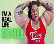 WITH BICEPS that could compete with Arnold Schwarzenegger, this Dutch bodybuilder has proudly proclaimed herself as the real-life “She-Hulk”. Jackie Korrn, from Schagen, The Netherlands, has dedicated her life to fitness and aspires to be on the WWE stage one day. &#92;