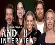 Disney+&#39;s “Andor”.&#60;br/&#62;CinemaBlend Managing Editor Sean O’Connell sat down with stars Diego Luna, Genevieve O’Reilly, Denise Gough, Adria Arjona, and Kyle Soller to discuss those massive practical sets, returning to the characters created in “Rogue One: A Star Wars Story,” and much, much more.