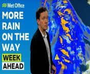 This is the Met Office UK Weather forecast for the week ahead 19/02/2024.&#60;br/&#62;&#60;br/&#62;After a fine start the weather will turn wet again, especially midweek. By the end of the week it’ll be a little colder but temperatures will only return to around average rather than anything unusually cold.&#60;br/&#62;&#60;br/&#62;Bringing you this forecast for the week ahead is Met Office meteorologist Alex Deakin.&#60;br/&#62;