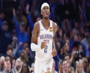 OKC Thunder Dominate LA Clippers, SGA Shines in 129-107 Victory from ok f