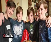 Britain&#39;s first leap year quadruplets are celebrating their &#39;third&#39; birthday this week - 12 years after birth.&#60;br/&#62;&#60;br/&#62;Reuben, Samuel, Zachary and Joshua Robbins were all born within six minutes of each other on February 29, 2012.&#60;br/&#62;&#60;br/&#62;They celebrate their birthdays on March 1 each year but, every four years, get to mark the &#39;real day&#39;.&#60;br/&#62;&#60;br/&#62;But dad Martin Robbins, 50, says they are still finalising their plans for 2024 - as each child wants to do something different.