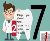 7 Things you should never ignore in a dentist and his clinic&#60;br/&#62;Dental Clinic Requirements for Dentists.&#60;br/&#62;7 Things you should never ignore in a dentist and his clinic &#60;br/&#62;Things you should never ignore in a dentist and his clinic.&#60;br/&#62;-We might have a part of our body replaced with another object, however, impossible it will be to regrow an organ in its authentic self. Our teeth our as valuable and irreplaceable as any other organ of our body. Therefore their ultimate protection and everyday care or maintenance is vital for their long term survival and wellbeing. Besides self-care, your teeth still need the assessment of a dentist in Clifton NJ who will approve of the care you are giving them is adequate and done in the right manner. With the access of dentists entering and flooding the dentistry market, it has become difficult for first timers to make the right decision while selecting a dentist for their oral needs. Here&#39;s a list of seven things you should never ignore in a dentist and continue.&#60;br/&#62;-The right dentist in Clifton NJ will not strive to make the most of your money in his favor.&#60;br/&#62;He/she will never declare a treatment is required unless it really, really, is.&#60;br/&#62;An ideal dentist will be adequately certified in the field of #dentistry.&#60;br/&#62;Will not use sedatives during #treatment or #surgeries if he is not rightfully certified by the authorities.&#60;br/&#62;He/she will be kind towards the patients and will always #showcase a #professional behavior, nothing less.&#60;br/&#62;The #dentist will store at the #clinic and use only the best tools and equipment which will be regularly replaced if need be or a better one for use on the patient, turns up in the.&#60;br/&#62;There will be no compromise on the quality or the quantity of the #service provided by the #dentist.&#60;br/&#62;&#60;br/&#62;- - - - - - see all videos online .&#60;br/&#62;&#60;br/&#62; my channel lectures dentist - PLAYLIST - All Lectures - &#60;br/&#62;https://www.youtube.com/playlist?list=PLqQ2l3OH5ZC7jjhFL-VEByy1F1Pg_0G7J&#60;br/&#62;Dental clinicdental clinic requirement cosmetic dentist dental office dental school vlogday in the life of a dental student dental practice cosmetic dentistry dental clinic design dental clinic setup العراق طب الاسنان dental chair اشياء ضورية جدا بالعيادة&#60;br/&#62;dental students how to get into dental school what is dental school like first year dental student dental school life dental school experience school of dentistry. Dental Clinic Requirements for Dentists