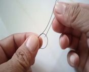 Strong Smooth Fishing Knot for Braid to Mono from braiding