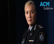 Commissioner Katarina Carroll has enjoyed her final days as Queensland Police Commissioner. Video via AAP.