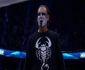 Wrestling icon Sting receives standing ovation from crowd, fellow stars after final matchSource: All Elite Wrestling