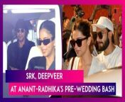 A star-studded guest list has arrived in Jamnagar for Anant Ambani and Radhika Merchant&#39;s pre-wedding festivities. Bollywood celebrities, including Deepika Padukone, Ranveer Singh, Shah Rukh Khan, Rani Mukerji and more, have made it to the venue in Gujarat for the grand event. Just so you know, Anant and Radhika will be marrying in July 2024.&#60;br/&#62;