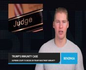 The Supreme Court will hear arguments in April on the extent of a former president&#39;s immunity from criminal prosecution concerning alleged official acts as it relates to Trump&#39;s bid to quash his election interference indictment. Former President Donald Trump claims his efforts to overturn the 2020 election are immune from prosecution as part of his presidential duties, while Special Counsel Jack Smith argues there is no precedent for such broad immunity. Legal experts are analyzing the precise wording of the Supreme Court&#39;s order, which may reflect a compromise among the justices.