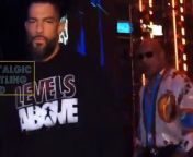 Roman reigns got smile on his face off air backstage after The Rock Acknowledge him on WWE SMACKDOWN