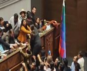 Brawl breaks out in Bolivian parliament over &#36;900m loan approvalSource: AP