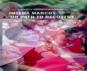 President Ferdinand Marcos Jr. says his mother, former first lady Imelda Marcos, is feeling better days after she was admitted to the hospital for slight pneumonia and fever, thus, refuting rumors the Marcos family matriarch had died.&#60;br/&#62;&#60;br/&#62;Full story: https://www.rappler.com/philippines/imelda-marcos-recovering-hospital-confinement-pneumonia-march-7-2024/
