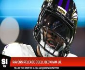 The Baltimore Ravens have released Odell Beckham Jr., making him a free agent eligible to sign with another team.