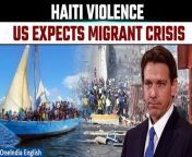 As Haiti&#39;s crisis worsens with PM Ariel Henry&#39;s resignation amid gang violence, the Biden administration weighs using Guantanamo Bay to process Haitian migrants in case of a mass exodus. Florida&#39;s Gov. DeSantis deploys law enforcement anticipating migrant influx. Gang attacks have paralyzed Haiti, displacing thousands, while 4 million face food insecurity. Another migrant influx seems imminent. &#60;br/&#62; &#60;br/&#62;#Haiti #HaitiCrisis #PMArielHenry #Biden #JoeBiden #HaitiMigrants #GangVoilence #RonDesantis #Floridanews #US #BorderCrisisUS #BidenImmigration #Worldnews #USnews #Oneindia #Oneindianews &#60;br/&#62;~PR.152~HT.178~GR.124~