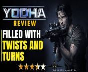 Yodha Review: Sidharth Malhotra starrer is a perfect entertaining action thriller. Watch Video to know more &#60;br/&#62; &#60;br/&#62;#YodhaReview #SidharthMalhotra #YodhaHonestReview &#60;br/&#62;&#60;br/&#62;~PR.264~